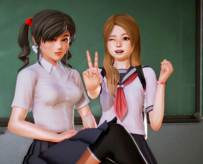 我的学园生活V1.1.0 PC+安卓 RPG 第1张-acgbuster 我的学园生活V1.1.0 PC+安卓